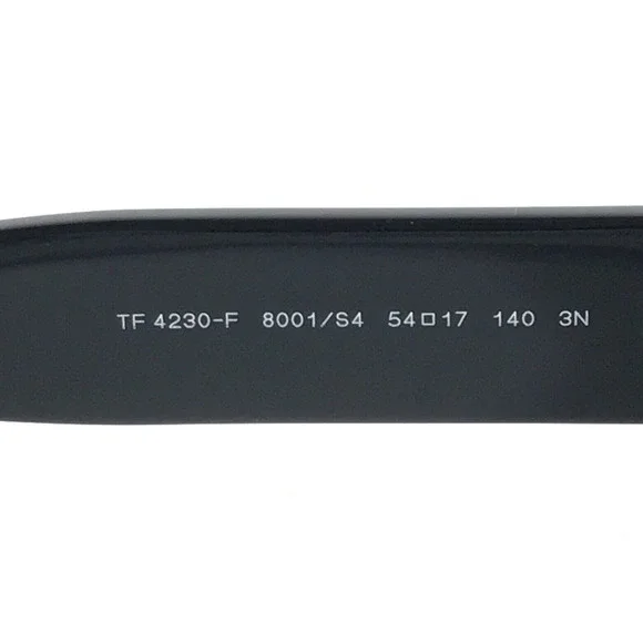 Tiffany & Co. Sunglasses TF4230-F 8001/S4 Black Asian Fit Frames w Gray Lenses